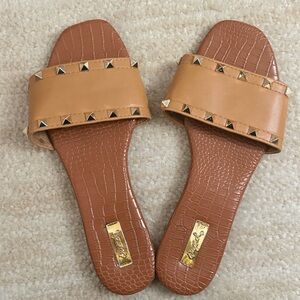 Studded sandals